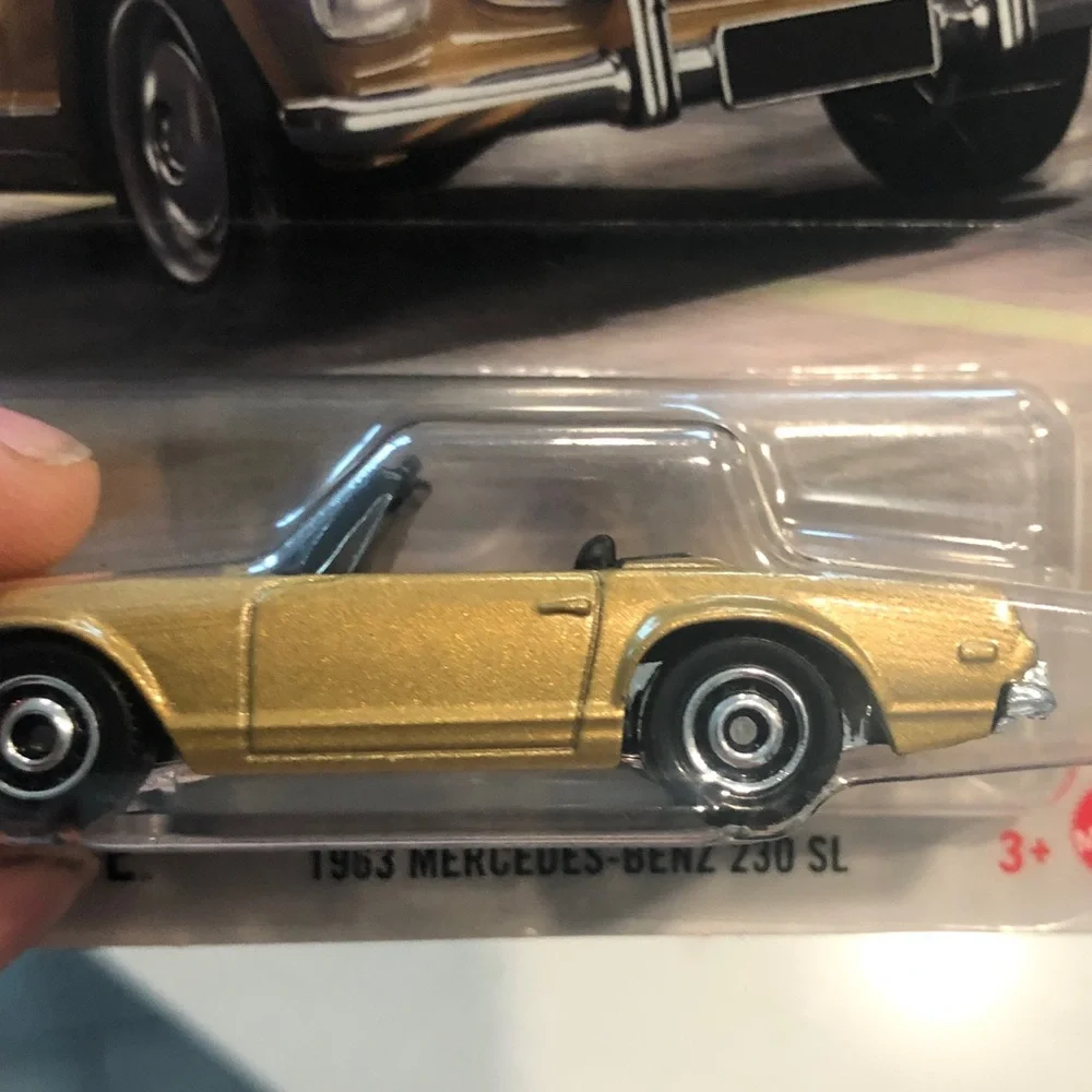 Mattel Matchbox 1963 Mercedes-Benz 230 SL - Gold